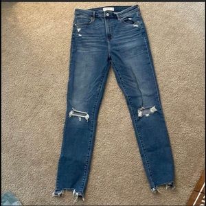 Abercrombie and Fitch High-Rise Skinny Jeans
